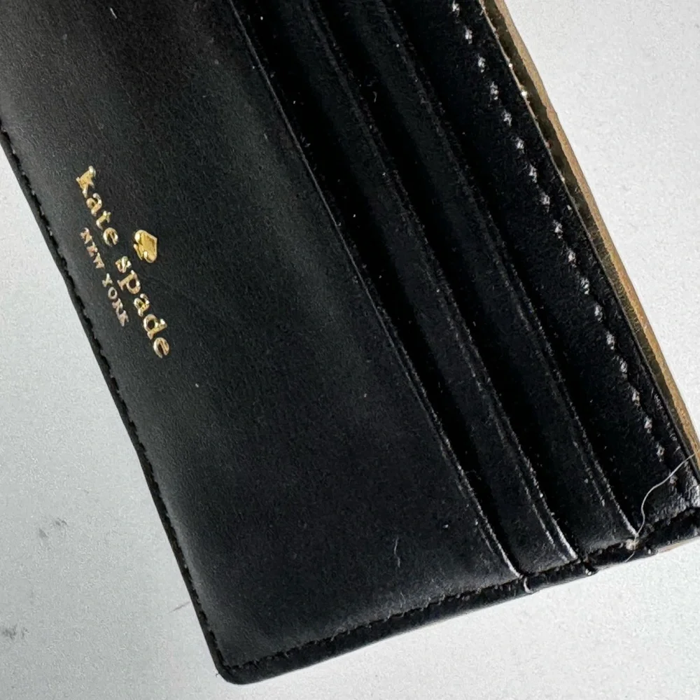 Kate Spade Gold Card Case - Picture 6 of 7
